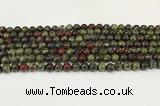 CDB341 15.5 inches 6mm round dragon blood jasper beads wholesale
