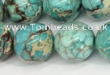 CDE1370 15.5 inches 12mm round sea sediment jasper beads wholesale