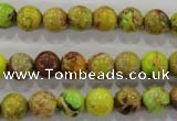 CDE863 15.5 inches 10mm round dyed sea sediment jasper beads wholesale