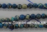 CDI811 15.5 inches 6mm round dyed imperial jasper beads wholesale