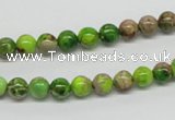 CDI82 16 inches 6mm round dyed imperial jasper beads wholesale