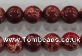 CDI825 15.5 inches 14mm round dyed imperial jasper beads wholesale