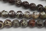 CDM03 15.5 inches 8mm round African dalmatian jasper beads