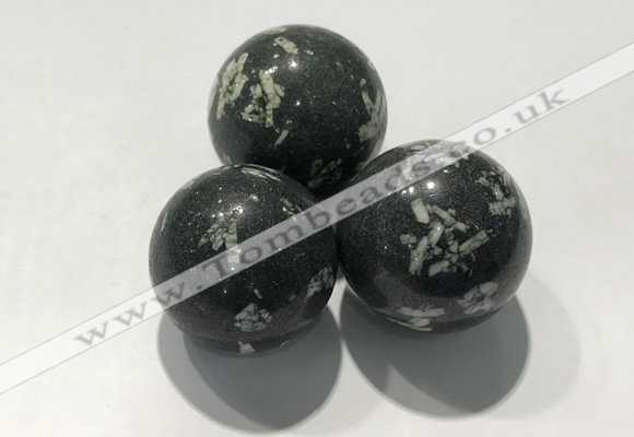 CDN1118 30mm round jasper decorations wholesale