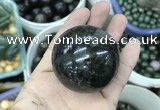 CDN27 50mm round natural astrophyllite gemstone decorations