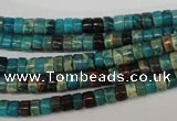 CDS31 15.5 inches 3*5mm heishi dyed serpentine jasper beads