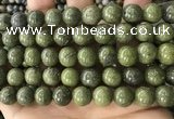 CEP205 15.5 inches 14mm round epidote gemstone beads wholesale