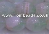 CFL1205 15.5 inches 15*20mm rice green fluorite gemstone beads