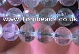 CFL414 15.5 inches 7mm faceted round fluorite gemstone beads