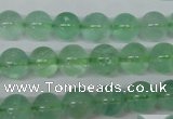 CFL603 15.5 inches 10mm round AB grade green fluorite beads wholesale