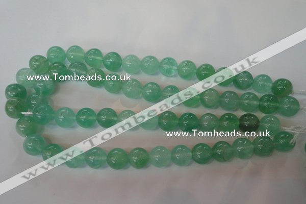 CFL854 15.5 inches 12mm round green fluorite gemstone beads