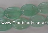 CFL866 15.5 inches 13*18mm oval green fluorite gemstone beads
