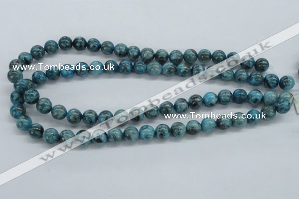 CFS103 15.5 inches 10mm round blue feldspar gemstone beads