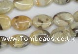 CFS210 15.5 inches 12*16mm oval natural feldspar gemstone beads