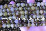 CGA701 15.5 inches 8mm round green garnet beads wholesale