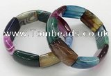 CGB3207 7.5 inches 18*29mm agate gemstone bracelets wholesale