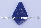 CGC53 21*31mm rhombus natural lapis lazuli gemstone cabochons