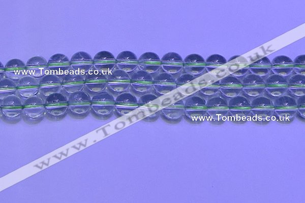 CGQ309 15.5 inches 12mm round A grade natural green quartz beads
