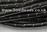CHE122 15.5 inches 5*8mm tube hematite beads wholesale