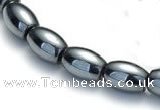 CHE51 15.5  inches 5*8mm rice shape hematite beads Wholesale