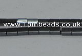 CHE953 15.5 inches 2*4mm cuboid hematite beads wholesale
