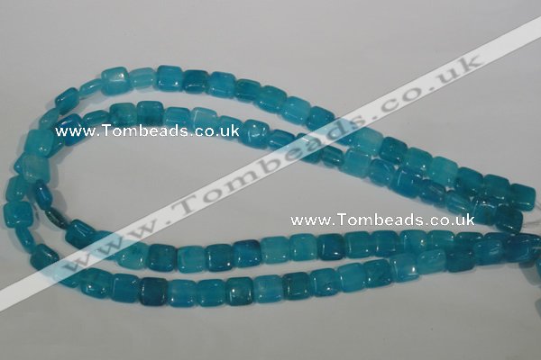 CHM25 15.5 inches 10*10mm square blue hemimorphite beads wholesale