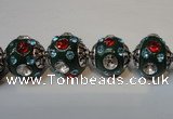 CIB121 19mm round fashion Indonesia jewelry beads wholesale