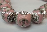 CIB210 17mm round fashion Indonesia jewelry beads wholesale