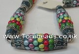 CIB28 17*60mm rice fashion Indonesia jewelry beads wholesale