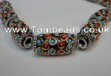 CIB337 17*33mm drum fashion Indonesia jewelry beads wholesale