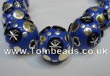 CIB365 23mm round fashion Indonesia jewelry beads wholesale