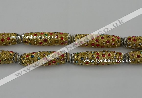 CIB617 16*60mm rice fashion Indonesia jewelry beads wholesale