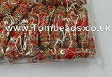 CIB668 16*60mm rice fashion Indonesia jewelry beads wholesale