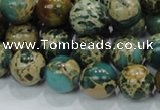 CIJ04 15.5 inches 14mm round impression jasper beads wholesale