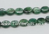 CKC110 16 inches 8*10mm oval natural green kyanite beads wholesale