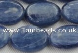 CKC537 15.5 inches 15*20mm oval natural Brazilian kyanite beads