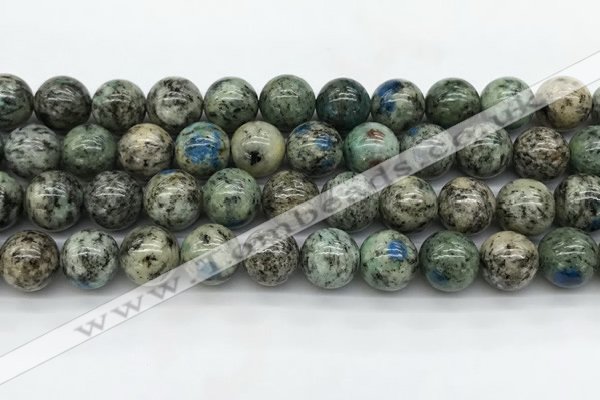 CKJ466 15.5 inches 12mm round natural k2 jasper beads wholesale