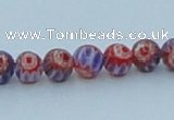 CLG628 10PCS 16 inches 6mm round lampwork glass beads wholesale