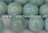 CLR356 15.5 inches 16mm round dyed larimar gemstone beads