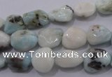 CLR51 15.5 inches 8*10mm – 12*16mm nuggets natural larimar beads