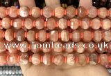 CME304 15.5 inches 8*11mm - 9*12mm pumpkin moonstone beads