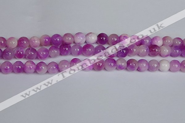 CMJ1096 15.5 inches 8mm round jade beads wholesale