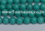 CMJ191 15.5 inches 6mm round Mashan jade beads wholesale