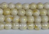CMJ900 15.5 inches 4mm round Mashan jade beads wholesale