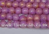 CMJ920 15.5 inches 4mm round Mashan jade beads wholesale