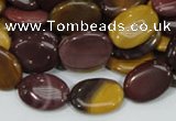 CMK74 15.5 inches 10*15mm oval mookaite gemstone beads wholesale