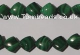 CMN289 15.5 inches 10*10mm trapezoid natural malachite beads