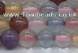 CMQ570 15.5 inches 6mm round mixed quartz beads wholesale
