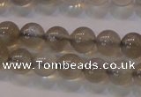 CMS851 15.5 inches 6mm round natural black moonstone beads