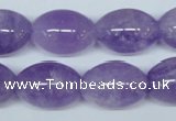 CNA415 15.5 inches 15*20mm rice natural lavender amethyst beads